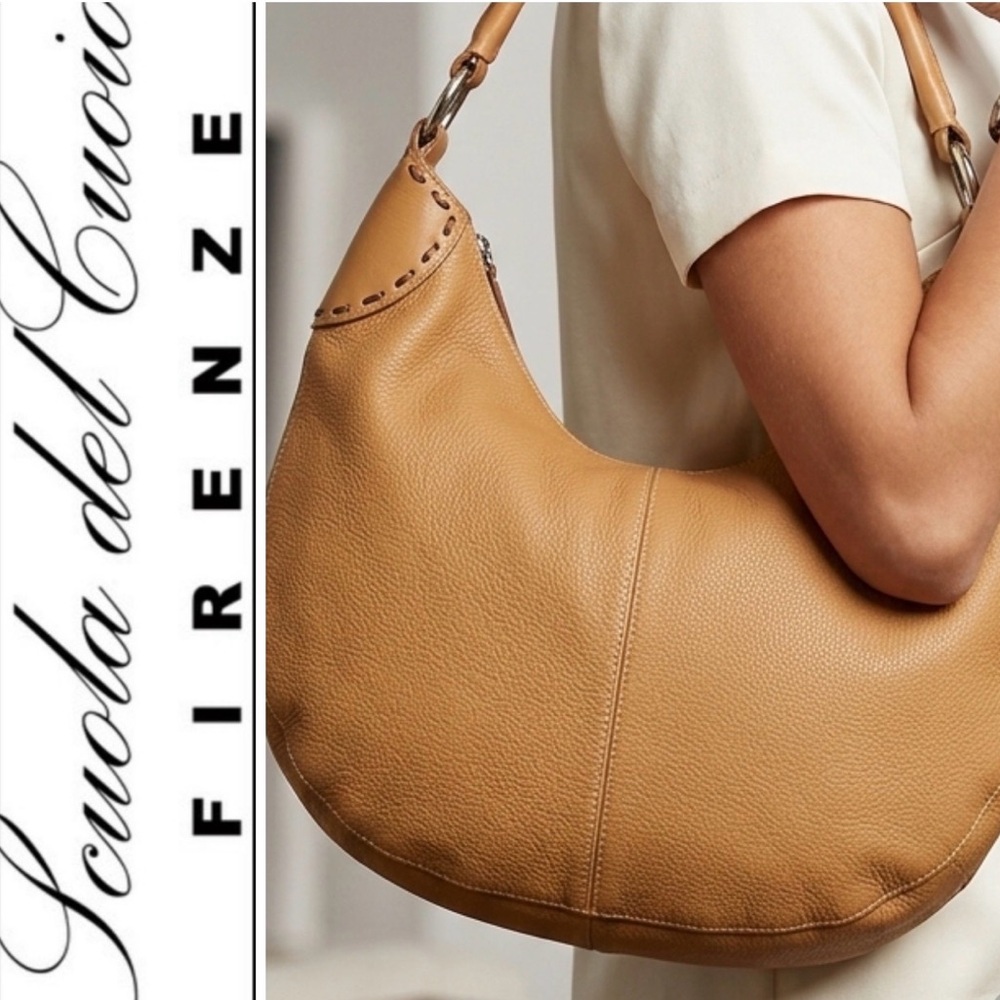 Scuola Del Cuoio Firenze Leather Bag - Picture 8 of 8